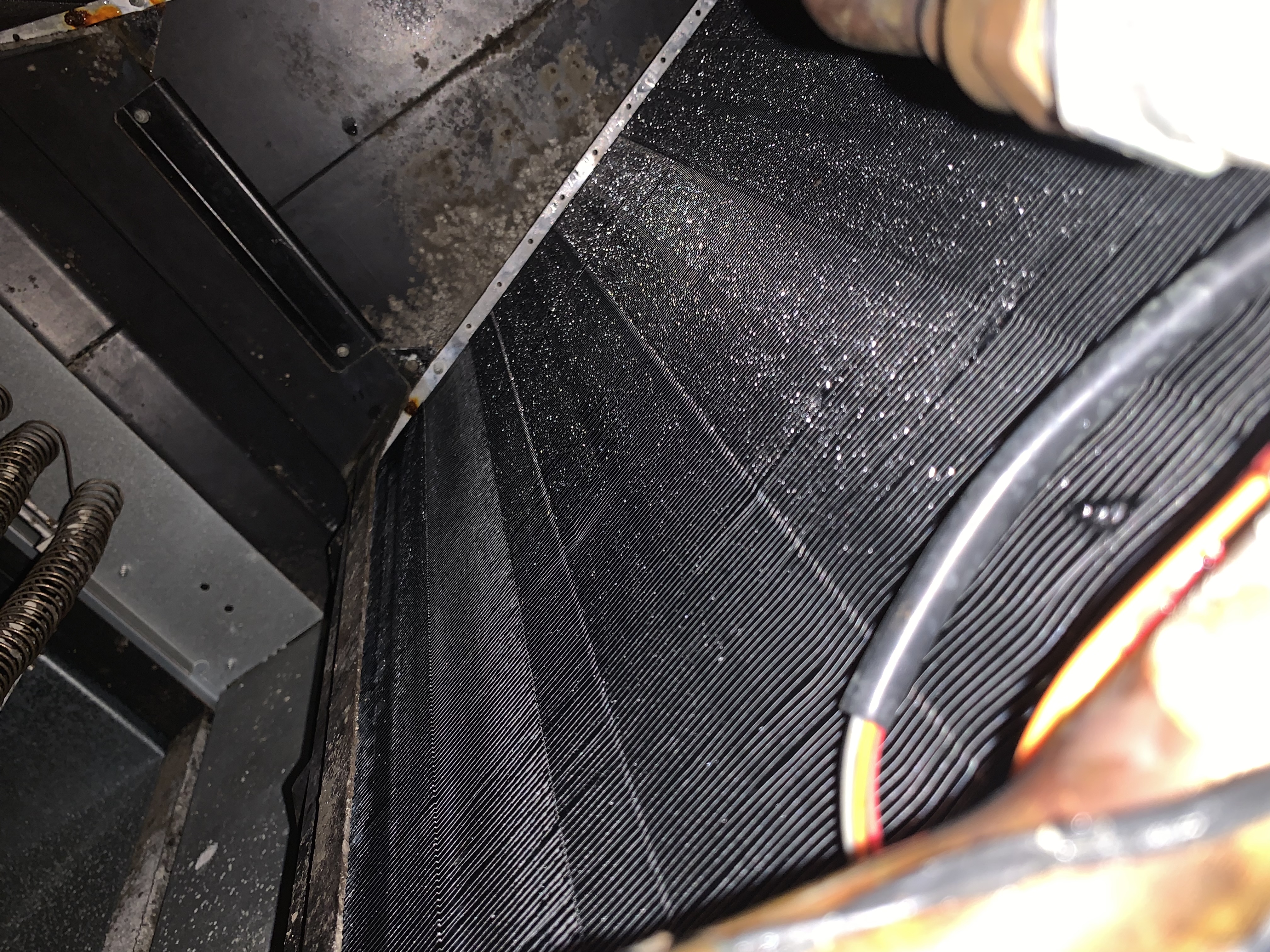 AC maintenance and capacitor replacement